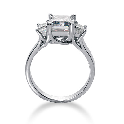 0 CT Diamond Engagement Ring 6 - view 2