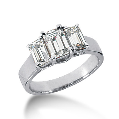 0 CT Diamond Engagement Ring 6 - view 3