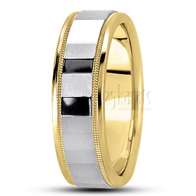 Fine High Polished Basic Designer Wedding Ring  - view 6 thumbnail