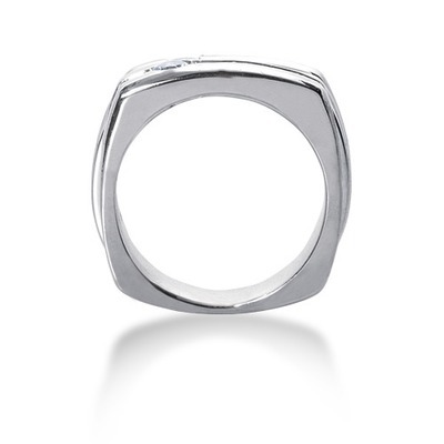 0.50 ct. Round Cut Channel Set Diamond Men's Ring thumbnail 2