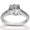 Round Cut Prong Set Diamond Engagement Ring