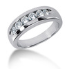 0.90 ct. Round Cut Channel Set Diamond Men's Ring