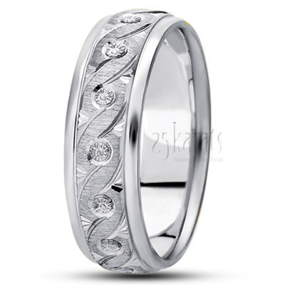 Fancy Wedding Bands For Sale | Carved Wedding Bands | Gold Rings - page 5