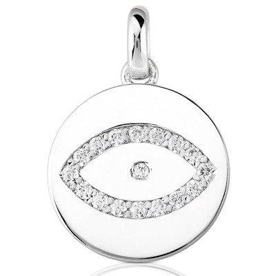 0.38ct. Diamond Eye Pendant - view 1