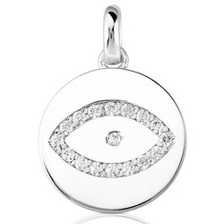 0.38ct. Diamond Eye Pendant