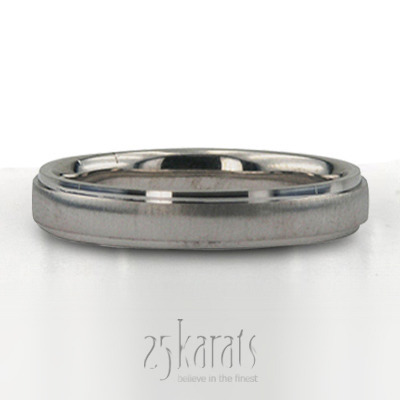 Diamond Cut Wedding Ring - view 2