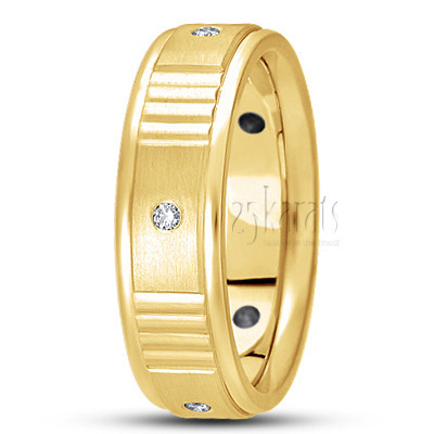 Classic Diamond Wedding Band  - view 2 thumbnail