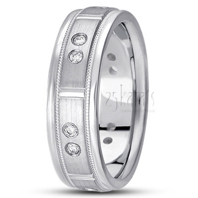 Traditional Diamond Wedding Ring  1 - view 2 thumbnail