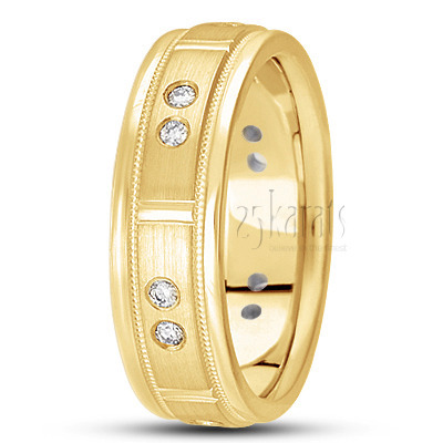 Traditional Diamond Wedding Ring  1 - view 3 thumbnail