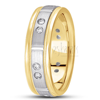 Traditional Diamond Wedding Ring  1 - main view