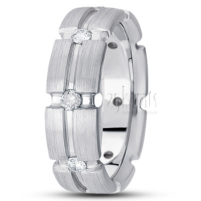 Extravagant Diamond Wedding Band 