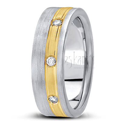 All-around Diamond Wedding Band  - view 4