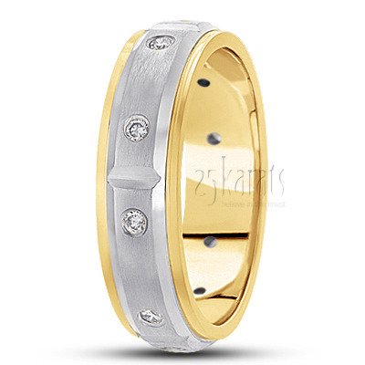 Elegant Diamond Wedding Band  1 - view 4 thumbnail