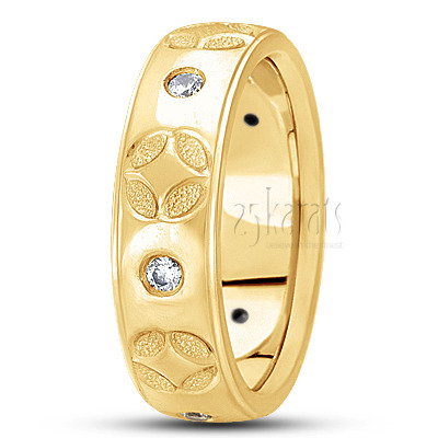 Fine Diamond Wedding Ring - view 2