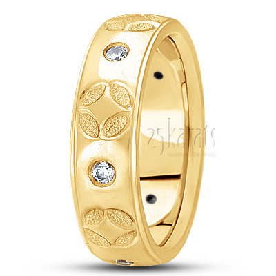 Fine Diamond Wedding Ring - view 2 thumbnail