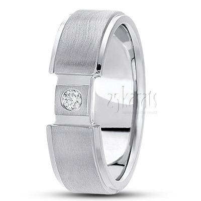 Exquisite Diamond Wedding Ring - view 2 thumbnail