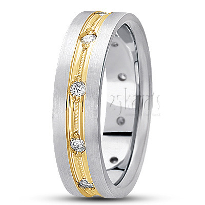 Chic Diamond Wedding Band - view 4 thumbnail