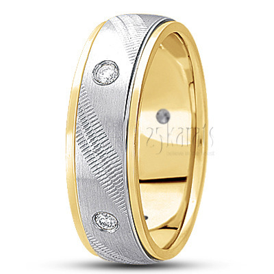 Elegant Diamond Wedding Band - view 4 thumbnail