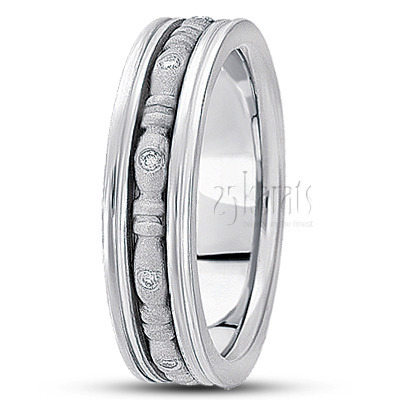 Elegant Diamond Wedding Band 1 - view 2 thumbnail