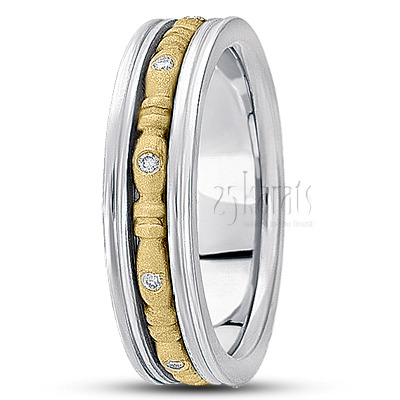 Elegant Diamond Wedding Band 1 - view 3
