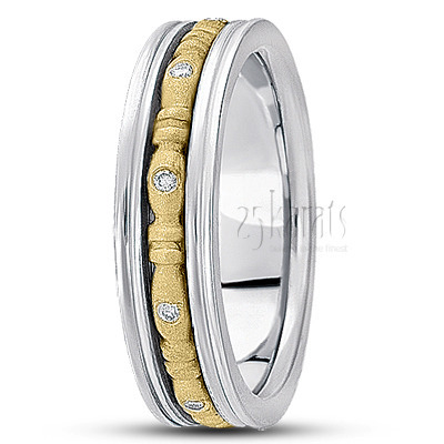 Elegant Diamond Wedding Band 1 - view 3 thumbnail