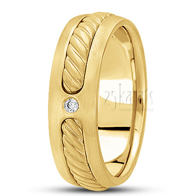 Chic Diamond Wedding Ring - view 3