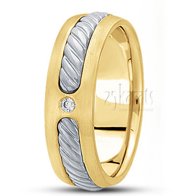 Chic Diamond Wedding Ring - view 4 thumbnail