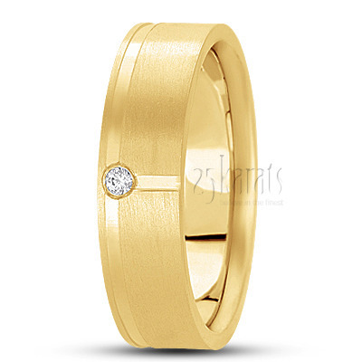 Traditional Diamond Wedding Ring - view 2 thumbnail