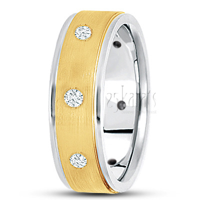 Classic Diamond Wedding Band 