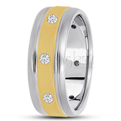 Exquisite Diamond Wedding Band - view 3 thumbnail