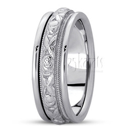 Stylish Handcrafted Antique Wedding Ring  thumbnail 2