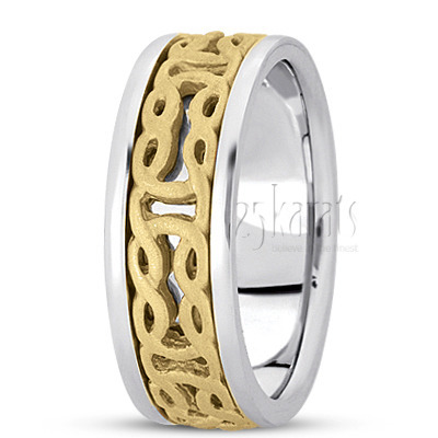 Classic Celtic Design Handmade Wedding Ring 