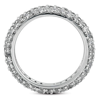 1.75 ct. tw. Diamond Eternity Wedding Band - view 2