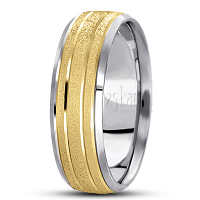 Fine Stoned Basic Designer Wedding Ring 
