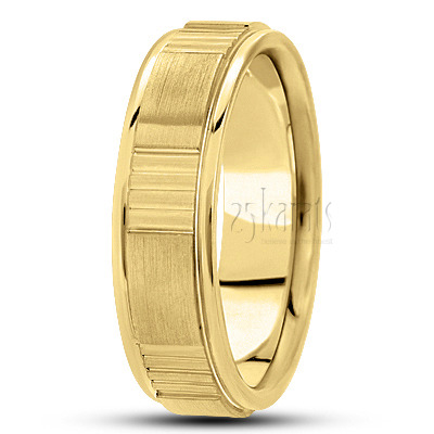 Chic Basic Designer Wedding Ring  - main view