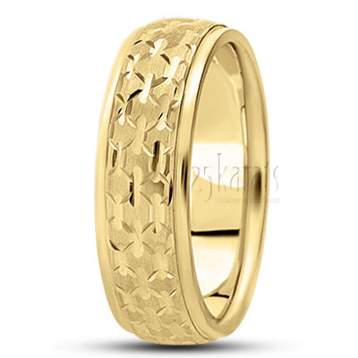 Refined Fancy Designer Wedding Ring  - view 3 thumbnail