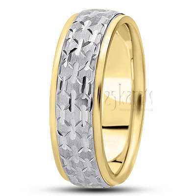 Refined Fancy Designer Wedding Ring  - view 4 thumbnail