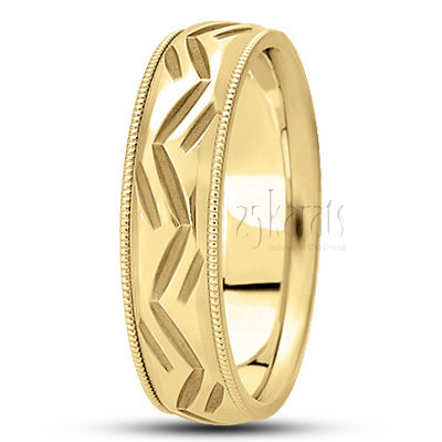 Exclusive Diagonal Cut Fancy Designer Wedding Ring  - view 2 thumbnail
