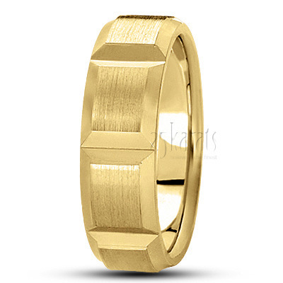 Favorite Rectangular Cut Fancy Wedding Band - view 3 thumbnail