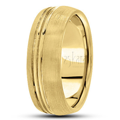 Elegant Basic Designer Wedding Ring  - view 3 thumbnail