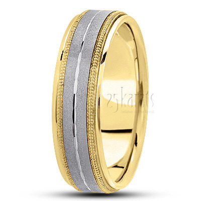 Milgrain Basic Design Wedding Ring  - view 4 thumbnail