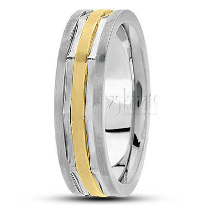 Attractive Diamond Cut Wedding Ring  - main view thumbnail