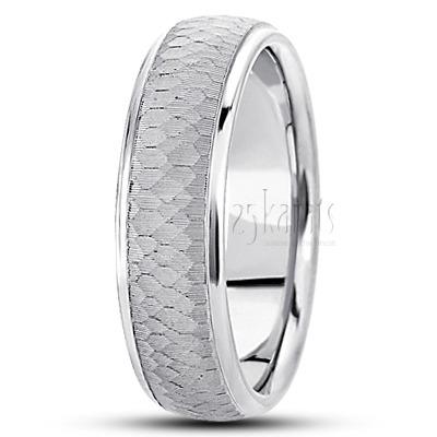 Fine Basic Design Wedding Band  - view 2