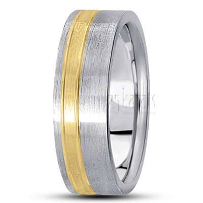 Classic Flat Basic Design Wedding Ring  - main view