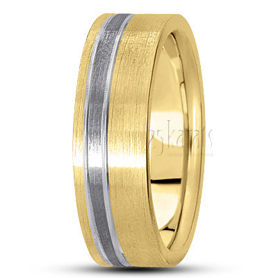 Classic Flat Basic Design Wedding Ring  - view 4 thumbnail