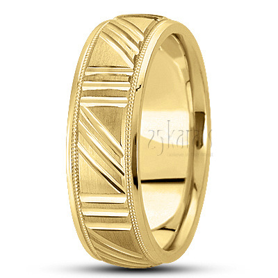 Contemporary Basic Design Wedding Ring  - main view