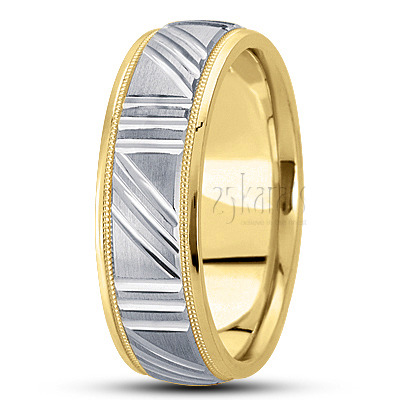 Contemporary Basic Design Wedding Ring  - view 4