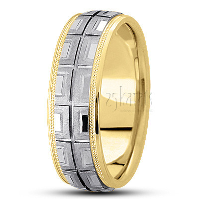 Incised Basic Design Wedding Ring  - main view thumbnail