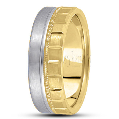Unique Designer Wedding Band  - view 4