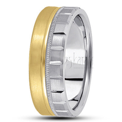 Unique Designer Wedding Band  - main view thumbnail